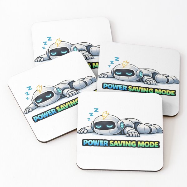 Item preview, Power Saving Mode Funny Sleeping Robot designed and sold by the-dovlat.
