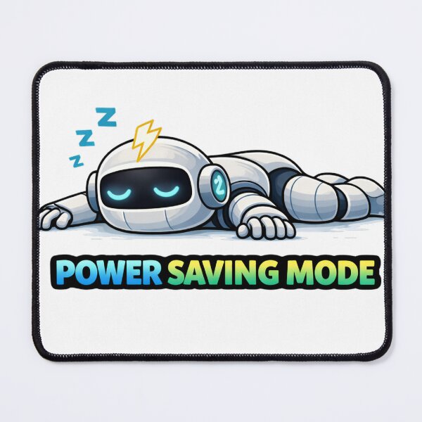 Item preview, Power Saving Mode Funny Sleeping Robot designed and sold by the-dovlat.