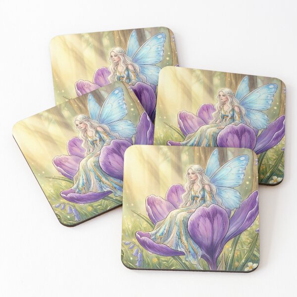 Item preview, Spring Crocus Fairy designed and sold by M-Y-A-R-T-.
