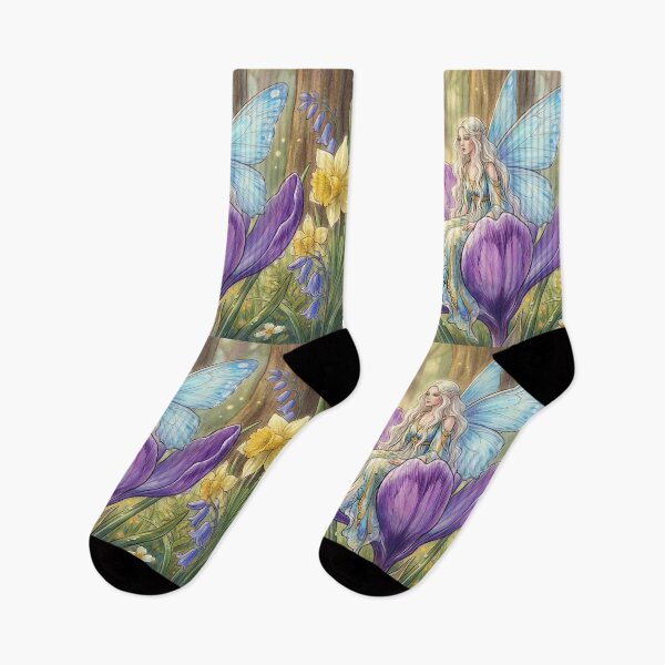 Item preview, Spring Crocus Fairy designed and sold by M-Y-A-R-T-.
