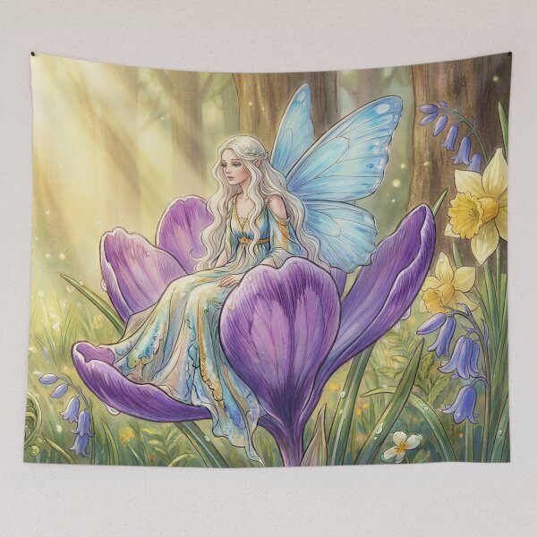 Item preview, Spring Crocus Fairy designed and sold by M-Y-A-R-T-.