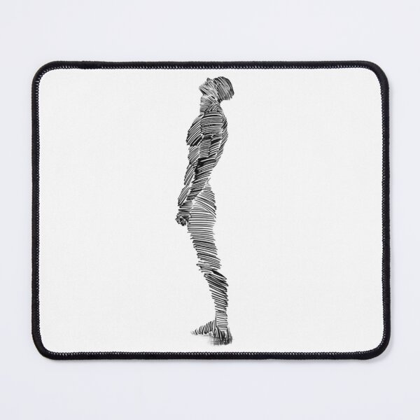 Item preview, Abstract Human Reflection Silhouette Line Art – Minimalist Thoughtful Figure Design designed and sold by KrileNCZ.