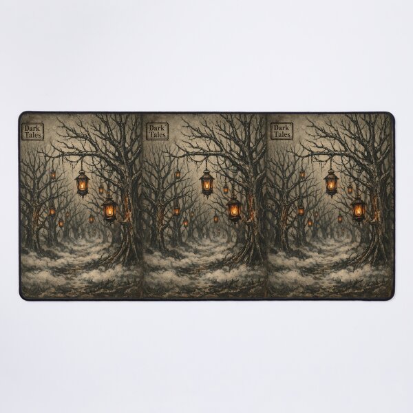 Item preview, Gallows of the Iron Woods - Dark Fantasy Landscape designed and sold by bapupa.