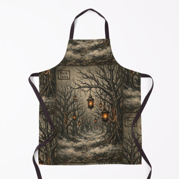 Item preview, Gallows of the Iron Woods - Dark Fantasy Landscape designed and sold by bapupa.