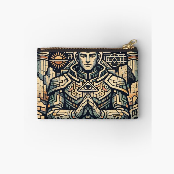Item preview, Lemuro-Mu Ancient Wisdom Sacred Geometry Art - Meditative Lemurian Civilization Spiritual Peace Before Power Vintage Aesthetic Graphic by Vivaan Studio designed and sold by Vivaan Studio.
