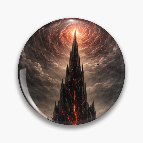 Item preview, Monolith of the Weeping Sky - Dark Fantasy Landscape designed and sold by bapupa.
