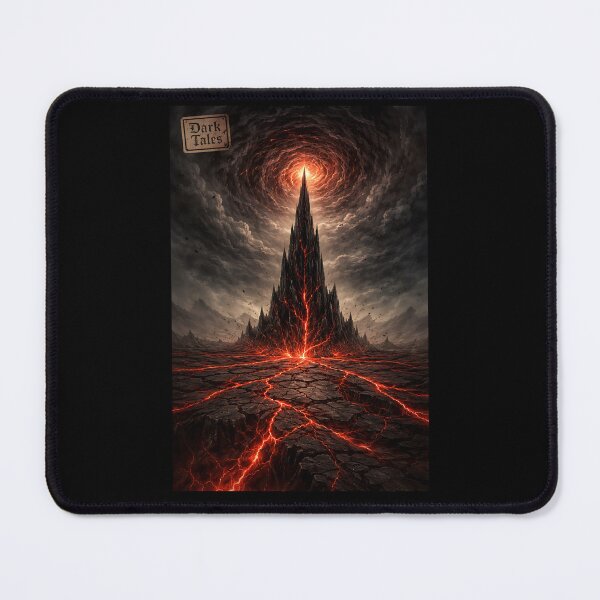 Item preview, Monolith of the Weeping Sky - Dark Fantasy Landscape designed and sold by bapupa.