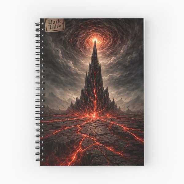 Item preview, Monolith of the Weeping Sky - Dark Fantasy Landscape designed and sold by bapupa.