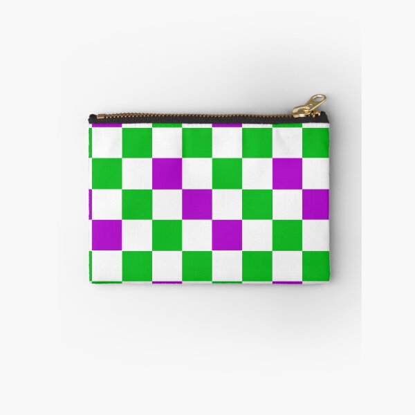Item preview, Purple White Green Checkered Pattern Design  designed and sold by PatternTitan.
