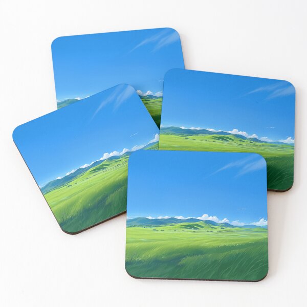 Item preview, Endless Green Hills Under Blue Sky designed and sold by Christian Weiss.