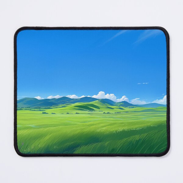 Item preview, Endless Green Hills Under Blue Sky designed and sold by Christian Weiss.
