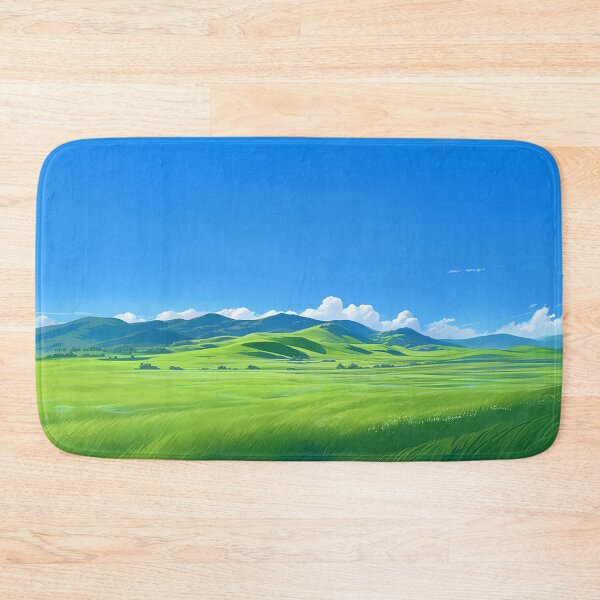 Item preview, Endless Green Hills Under Blue Sky designed and sold by Christian Weiss.