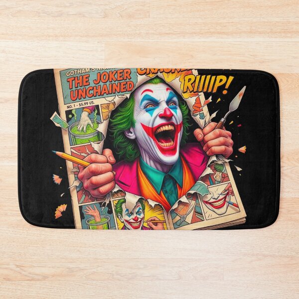 Item preview, Mad Clown Ripping Through Comic Book Page Pop Art designed and sold by Serjames.