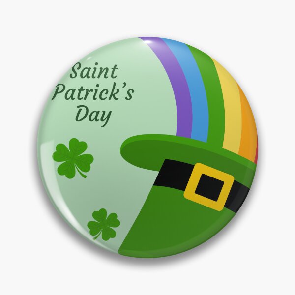Item preview, Lucky Leprechaun Hat with Rainbow - Festive Saint Patrick's Day Graphic designed and sold by AllaMashycheva.