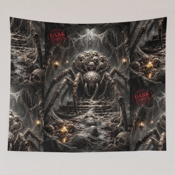 Item preview, The Ossuary Silk-Weaver - Dark Fantasy Monster designed and sold by bapupa.