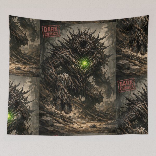 Item preview, The Thicket-Hulk - Dark Fantasy Monster designed and sold by bapupa.