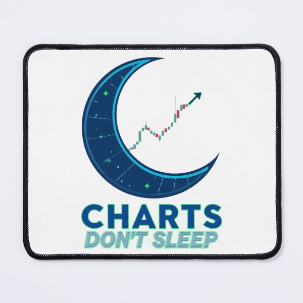 Item preview, Charts Don’t Sleep Trader Humor Shirt designed and sold by KapiPrint.