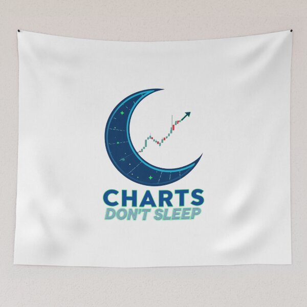 Item preview, Charts Don’t Sleep Trader Humor Shirt  designed and sold by KapiPrint.
