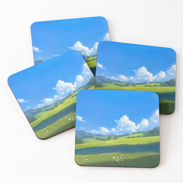 Item preview, Sunny Green Valley with Blue Horizon designed and sold by Christian Weiss.