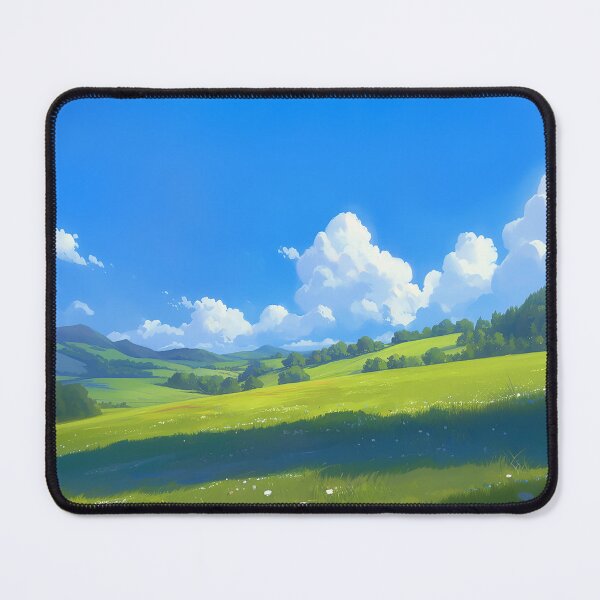 Item preview, Sunny Green Valley with Blue Horizon designed and sold by Christian Weiss.
