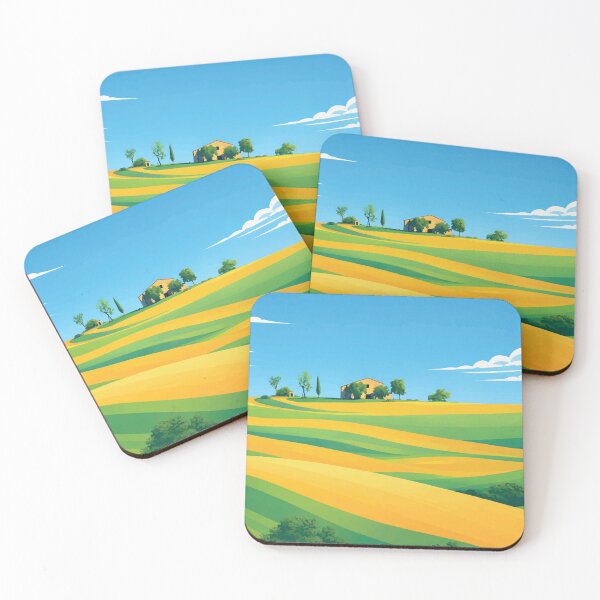 Item preview, Tuscan Countryside Hills designed and sold by darekkocurek.