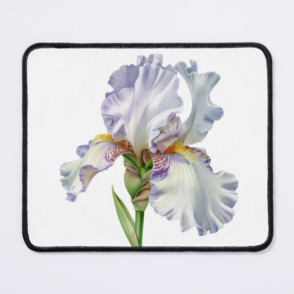Item preview, Elegant Bearded Iris Botanical Illustration designed and sold by Rutvain.