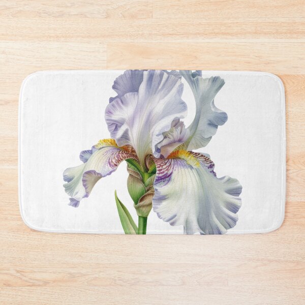 Item preview, Elegant Bearded Iris Botanical Illustration designed and sold by Rutvain.