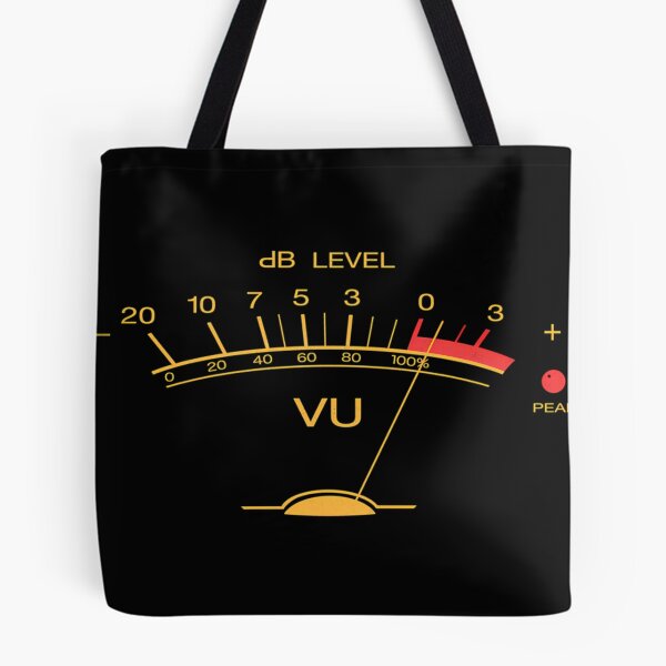 Item preview, Volume Vu Meter Vintage Audio Engineer Recording Studio Gear Head Musician Guitar  designed and sold by DhylanRalphs.