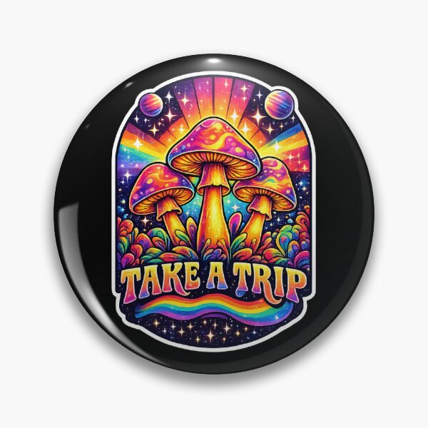 Item preview, Groovy Psychedelic Mushroom – Take A Trip Retro 70s Aesthetic designed and sold by Cozybysophie.