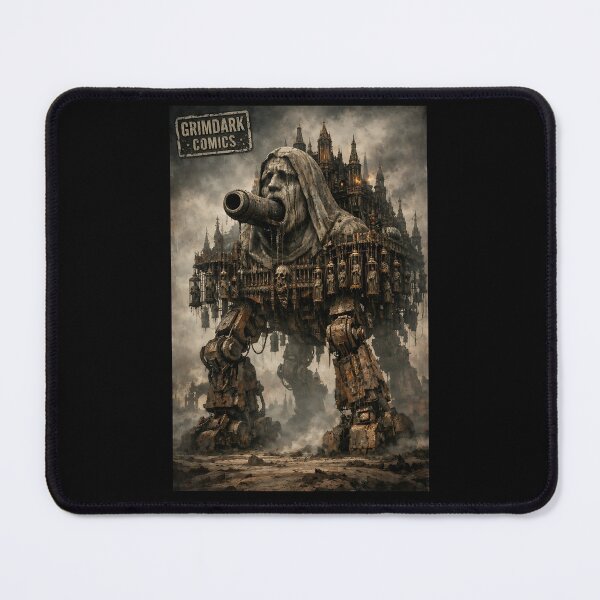 Item preview, Cathedral of the Iron Maiden - Grimdark Art designed and sold by bapupa.