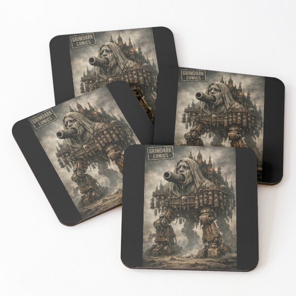 Item preview, Cathedral of the Iron Maiden - Grimdark Art designed and sold by bapupa.
