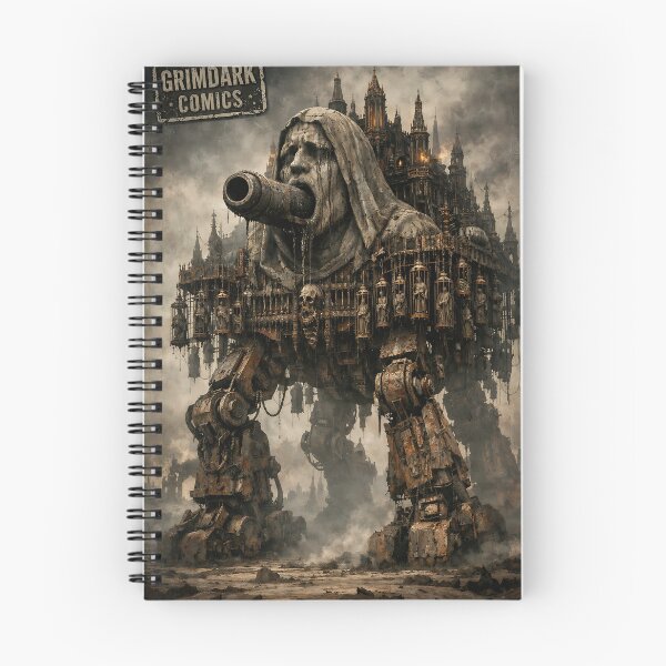 Item preview, Cathedral of the Iron Maiden - Grimdark Art designed and sold by bapupa.
