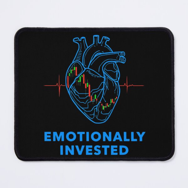 Item preview, Emotionally Invested Funny Trading Shirt designed and sold by KapiPrint.