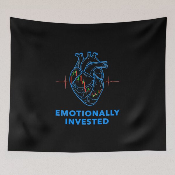 Item preview,  Emotionally Invested Funny Trading Shirt designed and sold by KapiPrint.