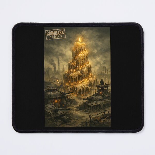 Item preview, Shrine of the Eternal Candle - Grimdark Art designed and sold by bapupa.