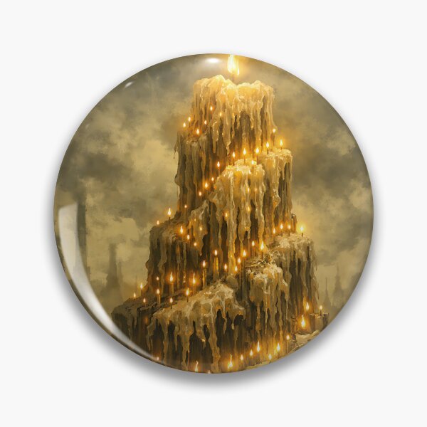 Item preview, Shrine of the Eternal Candle - Grimdark Art designed and sold by bapupa.