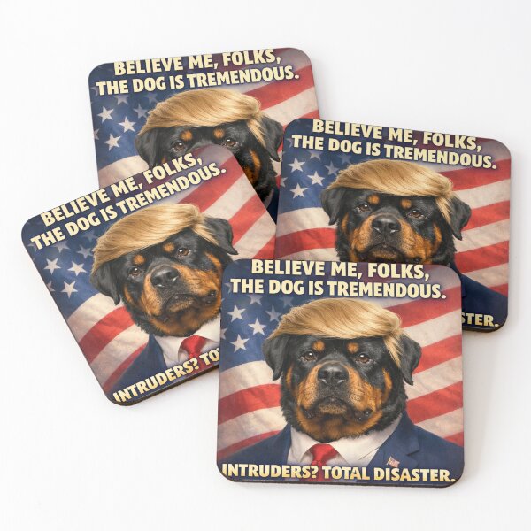 Item preview, Rottweiler - Believe me, folks, the dog is tremendous. Intruders? Total disaster. designed and sold by 123ks.