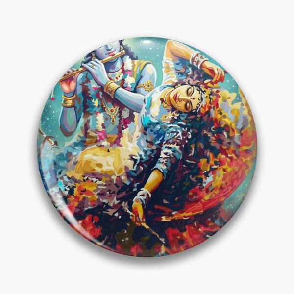 Item preview, Eternal Divine Dance – Radha Krishna designed and sold by urvashiagra78.