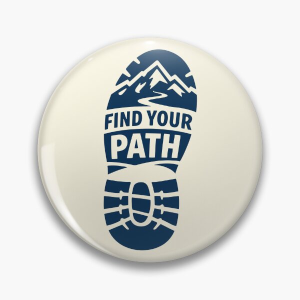 Item preview, Find Your Path Bootprint Logo designed and sold by SnappyPNG.