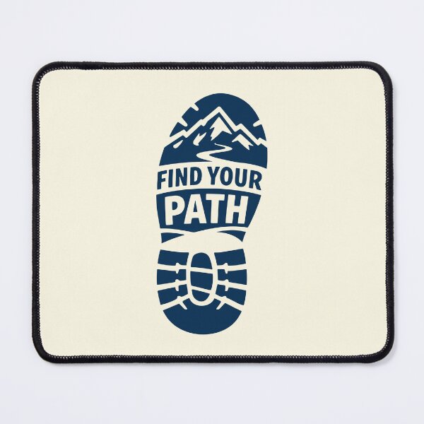 Item preview, Find Your Path Bootprint Logo designed and sold by SnappyPNG.