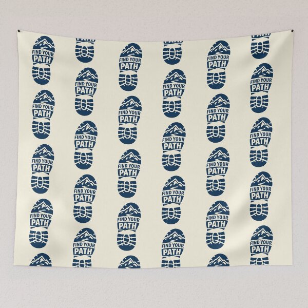 Item preview, Find Your Path Bootprint Logo designed and sold by SnappyPNG.