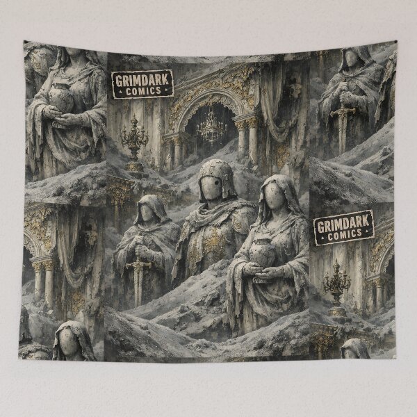 Item preview, Ash-Fall Baroccoco - Grimdark Aesthetic designed and sold by bapupa.