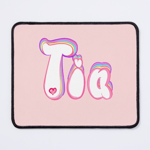 Item preview, Tia Name - popular girls firstname in white and pastel. Personalized custom gifts for women and girls named Tia designed and sold by Artonmytee.