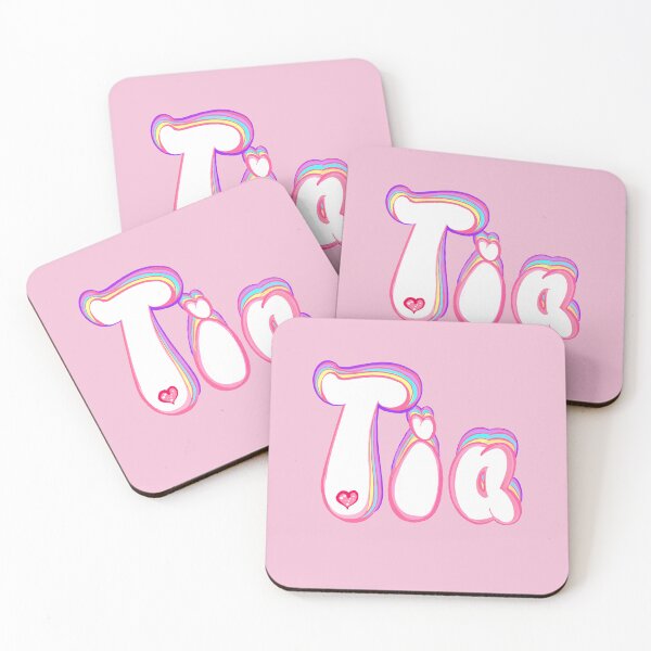 Item preview, Tia Name - popular girls firstname in white and pastel. Personalized custom gifts for women and girls named Tia designed and sold by Artonmytee.