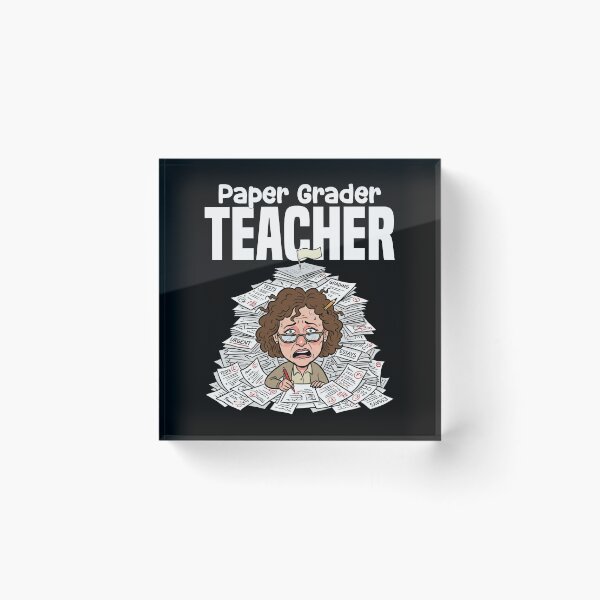 Item preview, TEACHER - PAPER GRADER designed and sold by KEF Custom.