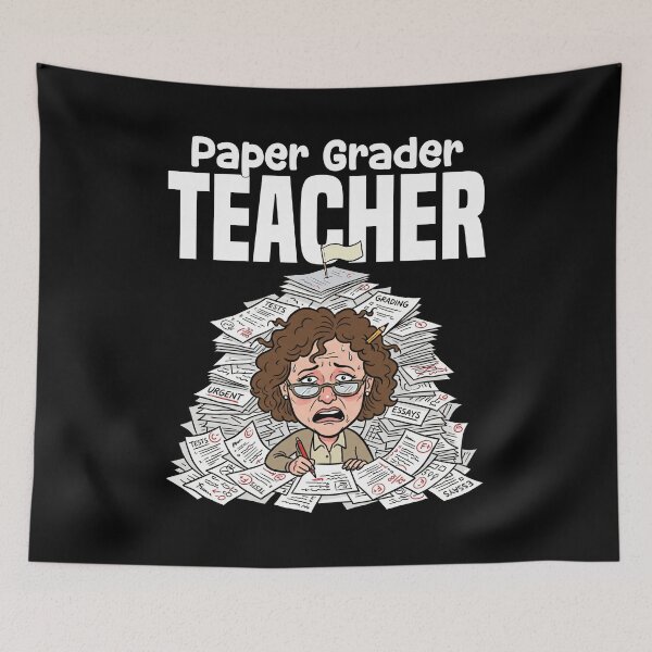 Item preview, TEACHER - PAPER GRADER designed and sold by KEF Custom.