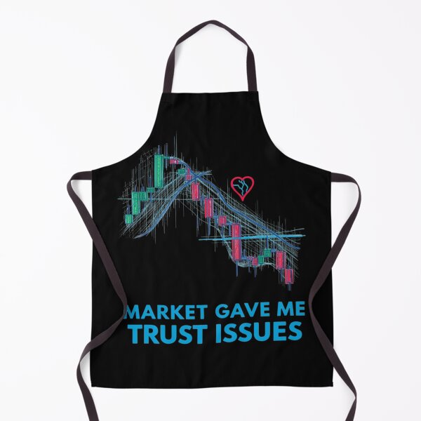 Item preview, Market Gave Me Trust Issues Trader Shirt designed and sold by KapiPrint.
