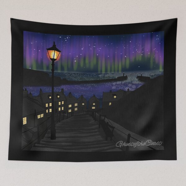 Item preview, Whitby's 199 Steps Aurora designed and sold by CoastGhost.