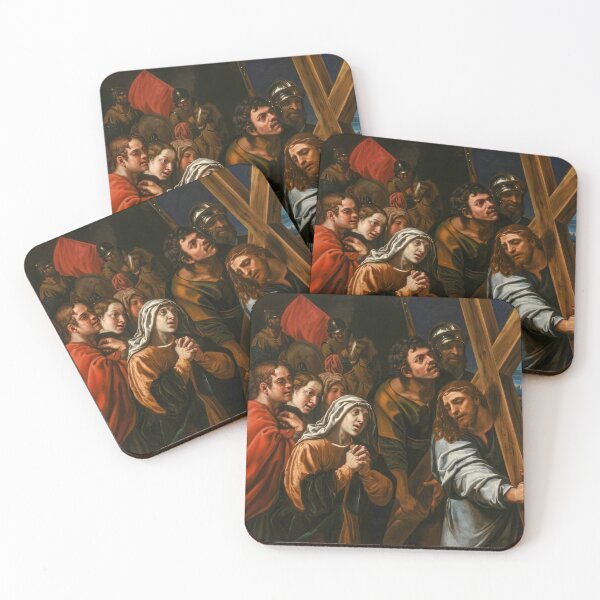 Item preview, Christ Carrying the Cross Meeting His Mother Painting designed and sold by TheSoulOfArt.