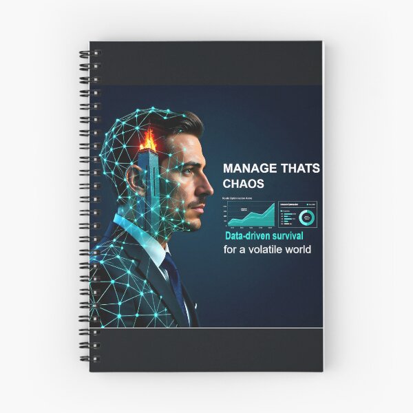 Item preview, "Manage the Chaos — Data‑Driven Survival for a Volatile World" designed and sold by Creative-RE.